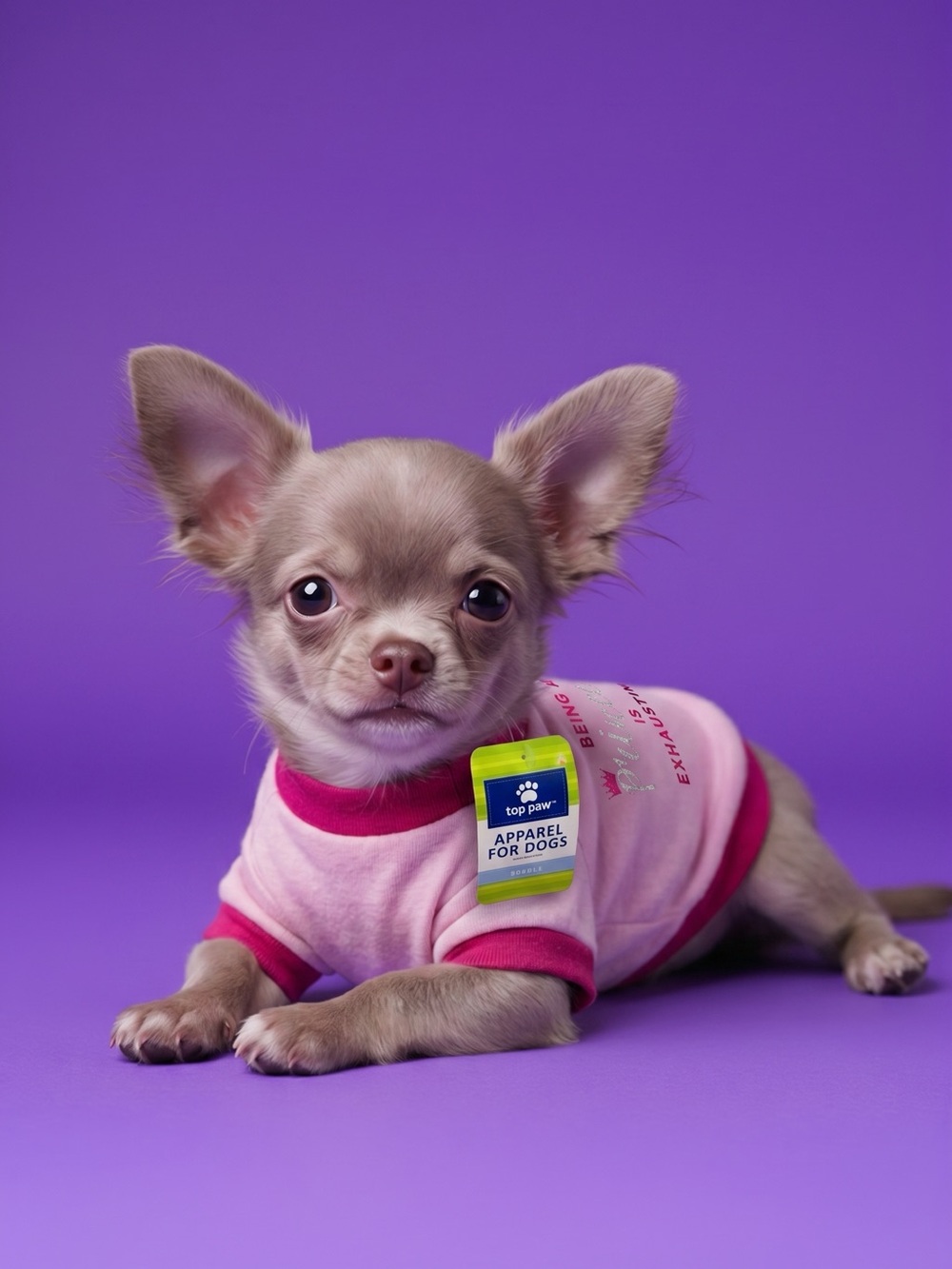 Top Paw Dog Apparel Pink Shirt
